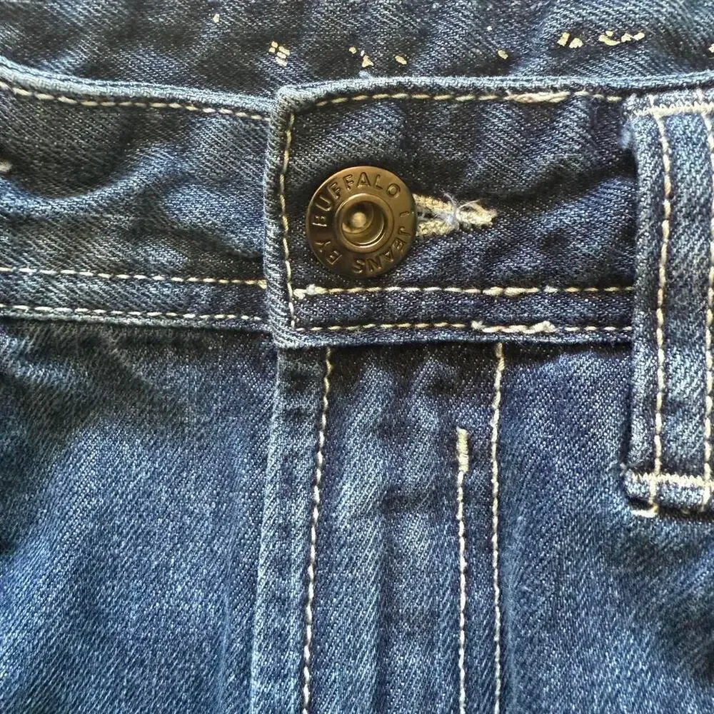 Jeans by Buffalo Spencer Slim Mens 32x32 Blue Denim Dark wash